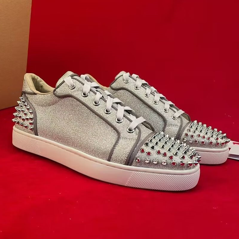men luxury fashion rivets shoe - Men Shoes Louboutin 评论和价格