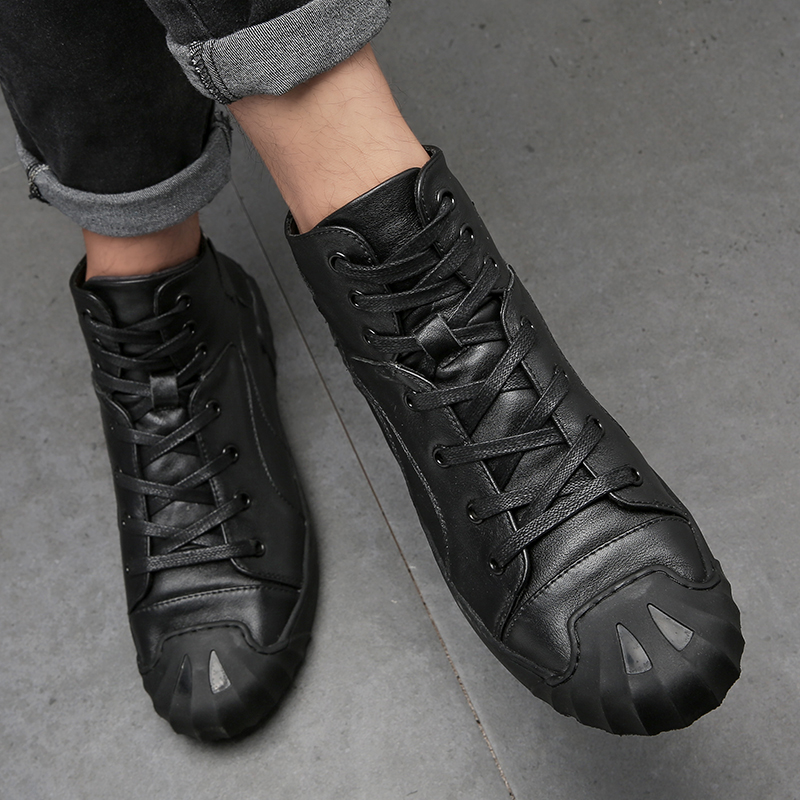 Genuine Leather Casual Short B - Men'S Shoes Business Casual 评论和价格