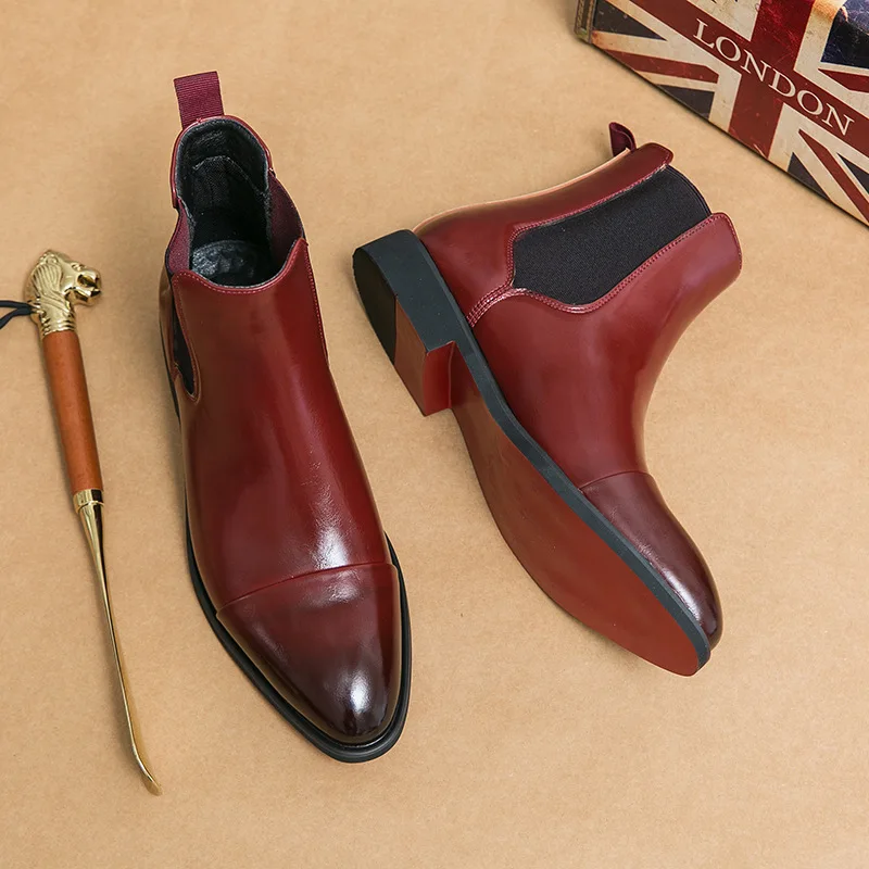 Men's Boots Luxury Brand Leath - Men Shoes Louboutin 评论和价格