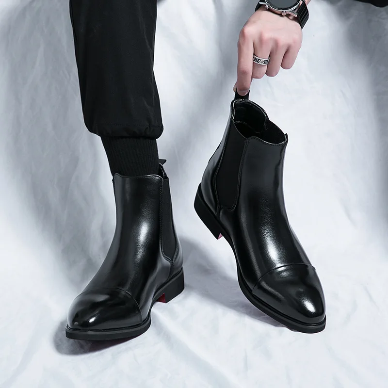 Men's Boots Luxury Brand Leath - Men Shoes Louboutin 评论和价格