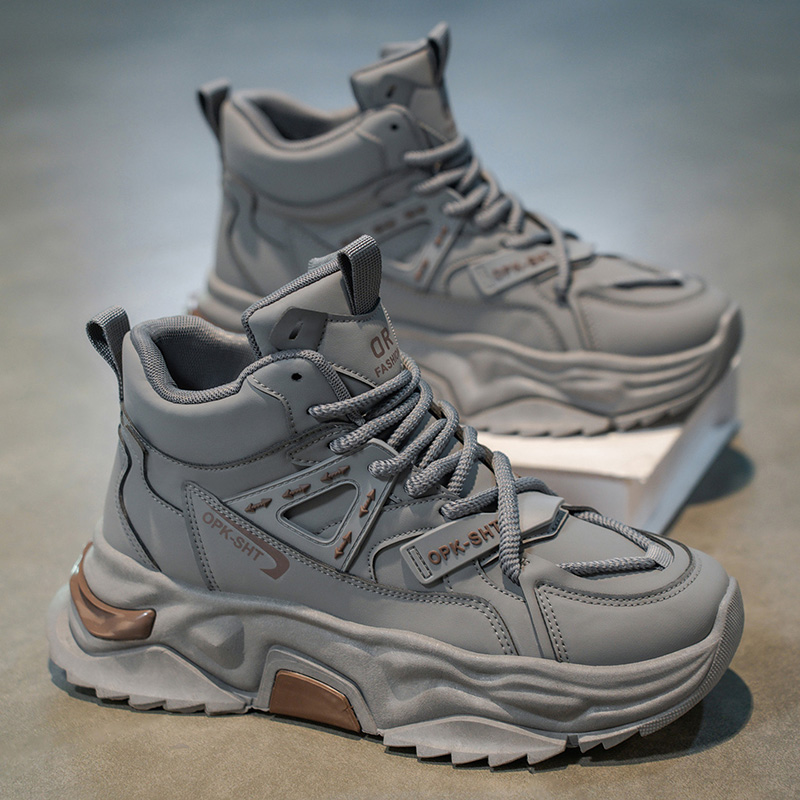 High Top Breathable Anti Slip  - Men Shoes Running 评论和价格