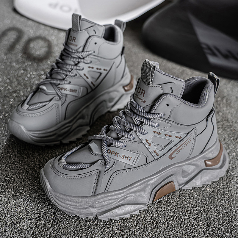 High Top Breathable Anti Slip  - Men Shoes Running 评论和价格