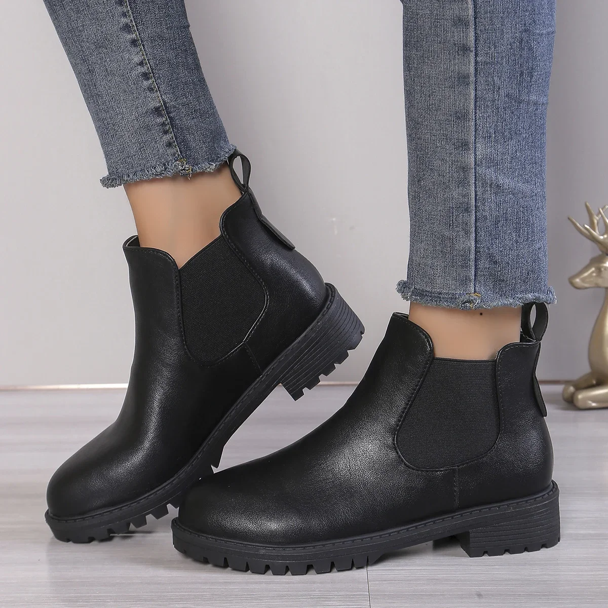 Women's Casual Chelsea Ankle B - Chelsea Boots Suede 评论和价格
