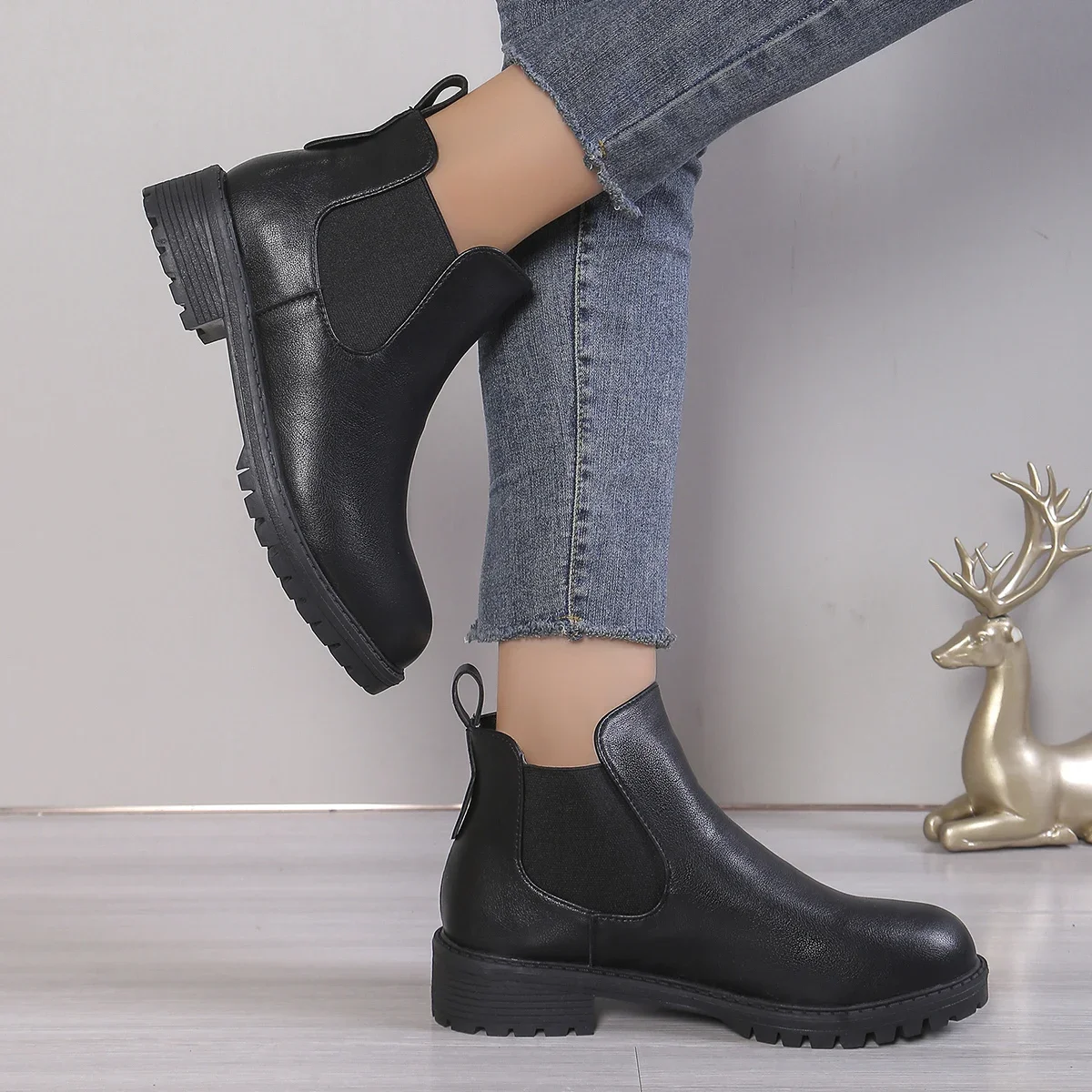 Women's Casual Chelsea Ankle B - Chelsea Boots Suede 评论和价格