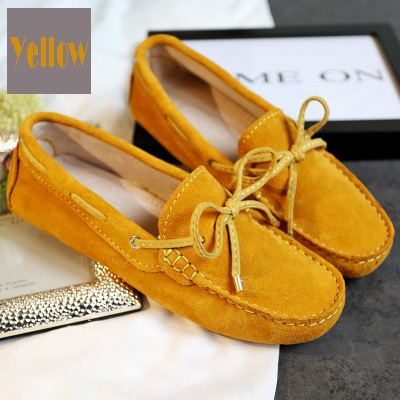 Cow Suede Loafer Women Big Siz - Men'S Shoes Drivers 评论和价格