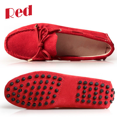 Cow Suede Loafer Women Big Siz - Men'S Shoes Drivers 评论和价格