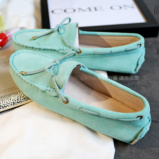 Cow Suede Loafer Women Big Siz - Men'S Shoes Drivers 评论和价格