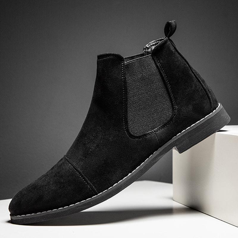 Men Chelsea Boots Suede Leathe - Chelsea Boots Suede 评论和价格