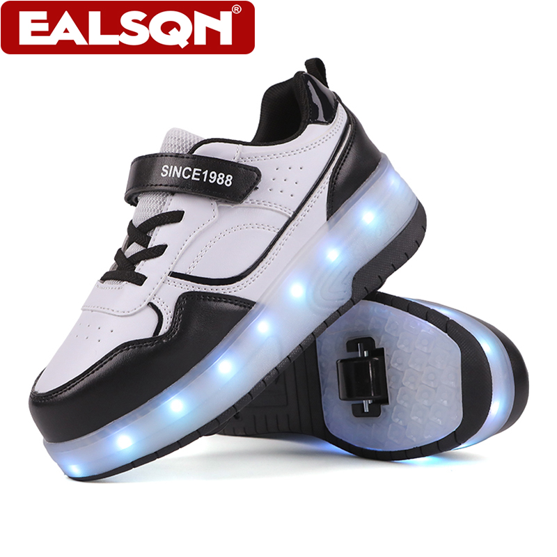 New Children's LED Light Up Ro - Men Shoes Running 评论和价格