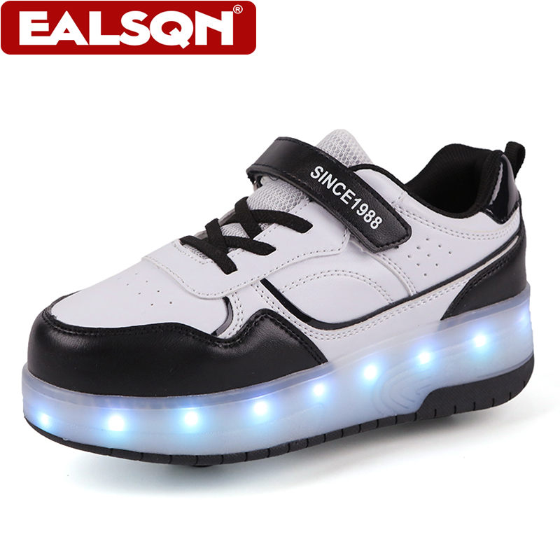 New Children's LED Light Up Ro - Men Shoes Running 评论和价格