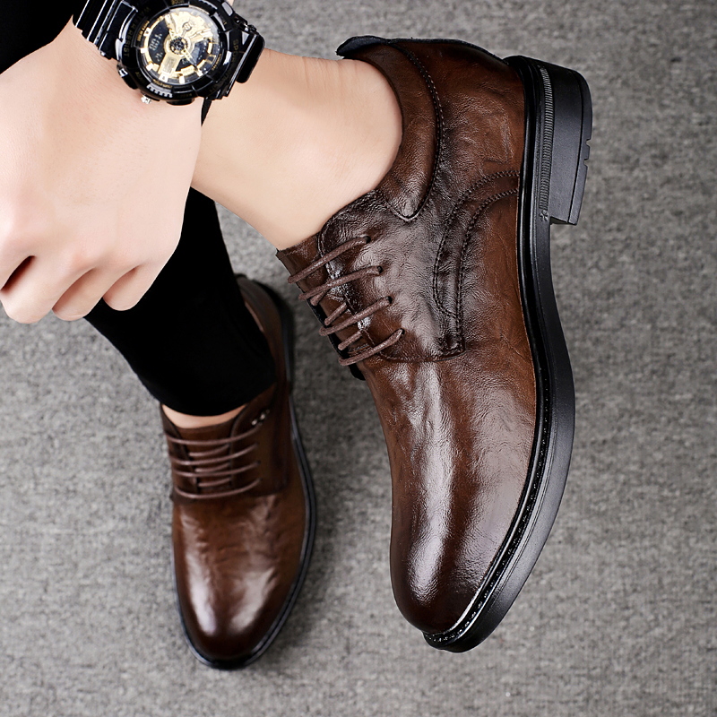 Leather Casual Elevator Shoes  - Men'S Shoes Business Casual 评论和价格