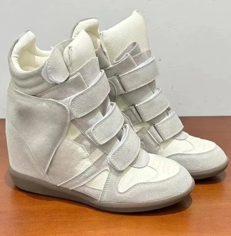 Women Hidden Wedge Heel High‑T - Casual Sneaker Low 评论和价格