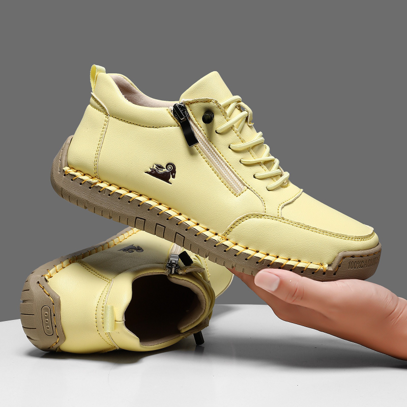 Women's Sneakers Handmade Leat - Men'S Shoes Daily Use 评论和价格